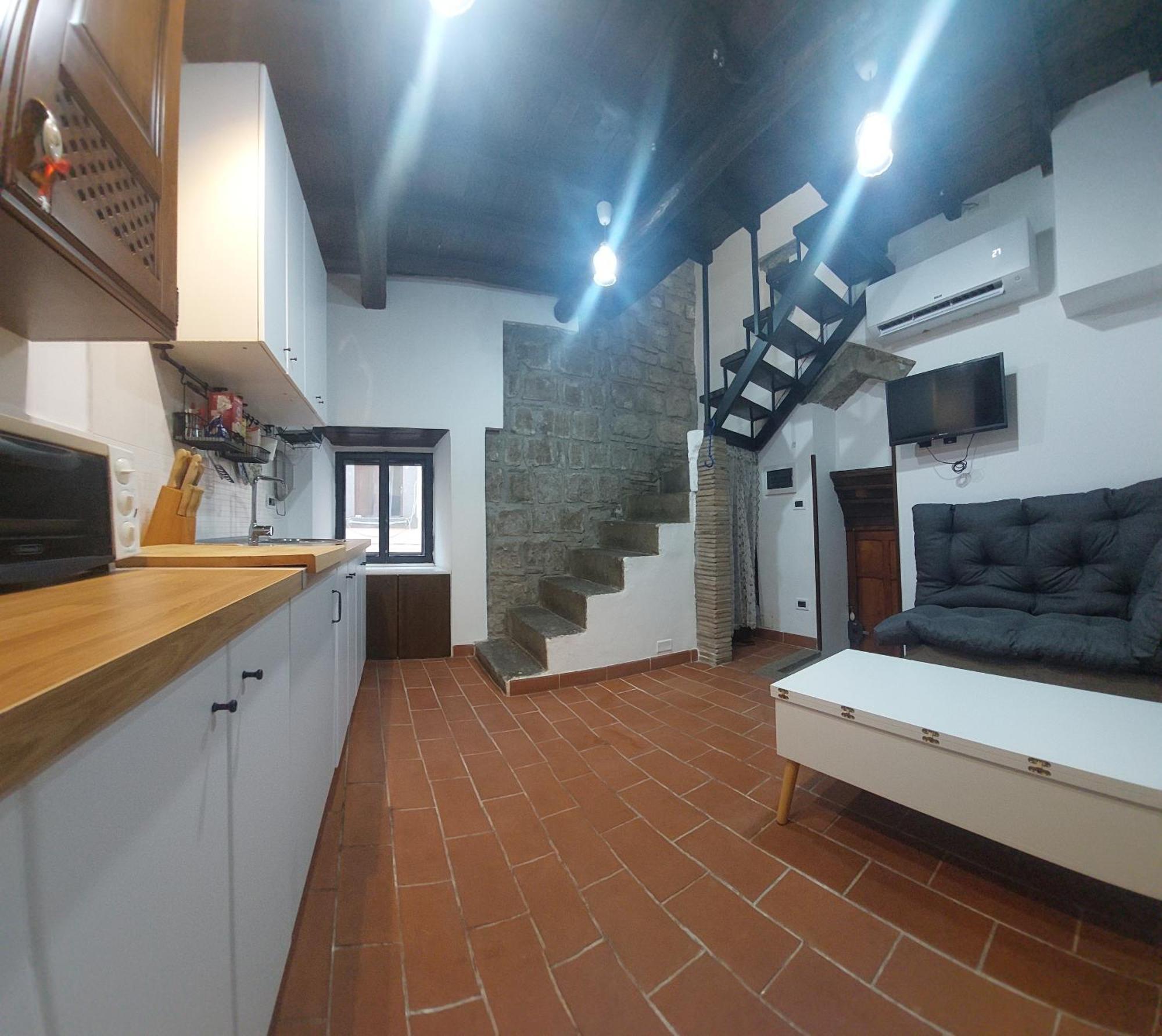 Casa Medievale In Stile Витербо Экстерьер фото