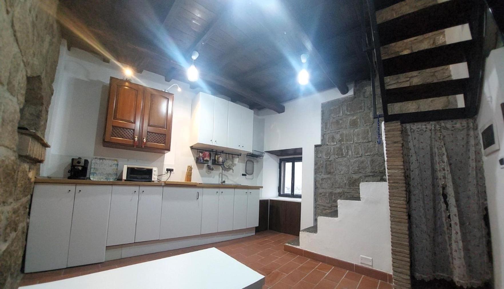 Casa Medievale In Stile Витербо Экстерьер фото